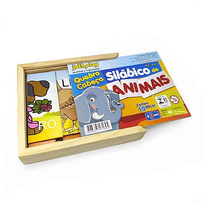 Quebra cabeca Jacare - JottPlay - Compre brinquedos educativos online