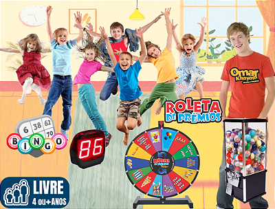 JOGOS DA SORTE + BINGO ELETRÔNICO (Sistema: Jogue e Ganhe: 2 horas valendo brindes!!!)