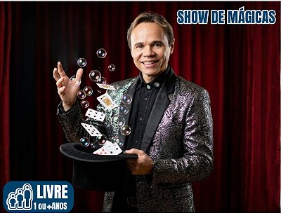 SHOW DE MÁGICAS PROFISSIONAL com o mágico Omar Khayam