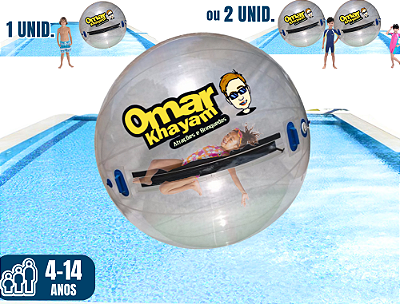 Bola Aquática WATER BALL para piscina (Bola Humana) (1,80m)