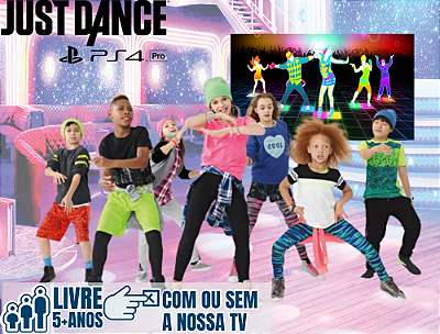VIDEOGAME COM JUST DANCE E TV  (Dança Virtual na TV)