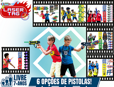 Dart Tag / modelo Pistolas Nerf com dardos de espuma - Locação de  Brinquedos em João Pessoa - PB