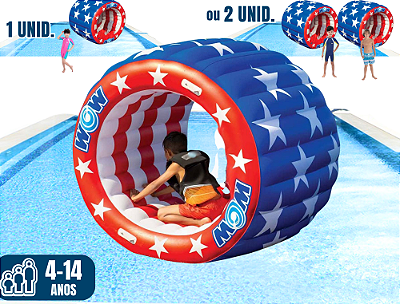 Roda Aquática WATER WHEEL WOW (Ramster Humano) (1,80m)