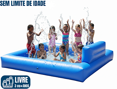 Piscina Inflável PREMIUM (área: 3m x 3,5m / altura: 0,70cm)