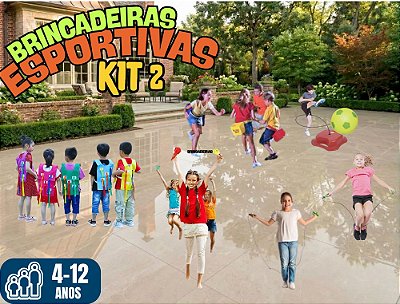 Kit Brincadeiras Esportivas nº 02 (diversão econômica: você no comando)