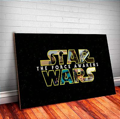 Placa Decorativa Star Wars