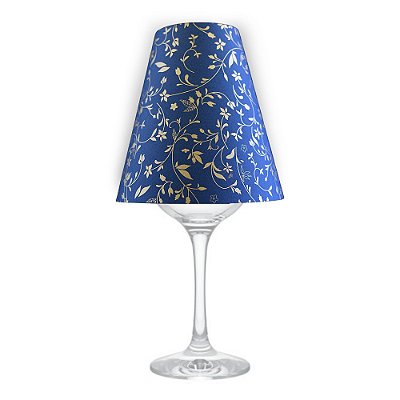 Cúpula Floral Blue - Candlelit