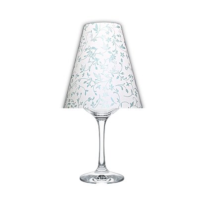 Cúpula Floral Pale Blue - Candlelit