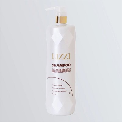Shampoo  Antirresíduos  Coco 1 L - Linha Profissional Lizzi