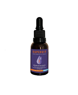 Tônico capilar antiqueda 30ml - Supervit