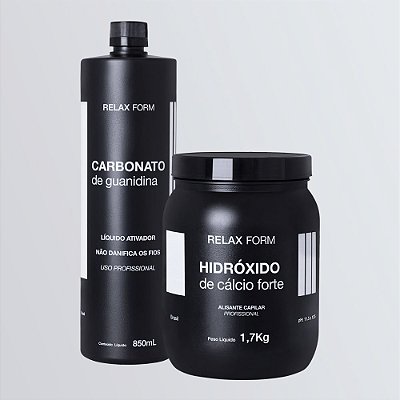 Kit Relaxamento Hidróxido De Guanidina - Relax Form Profissional