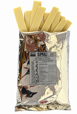 Chocolate Branco S/ Adição de Açúcar - Vegano e Sem Glúten - 1kg