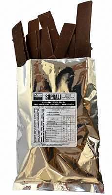 Chocolate 50% S/ Adição de Açúcar S/ Poliol - Vegano e S/ Glúten - 4kg