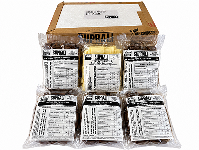 Kit Degustação Chocolates Sem Adição de Açúcar - 6 produtos (1,2 kg)