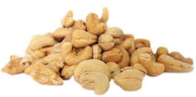 Castanha de caju premium (200g) - W1, inteira, descascada manualmente, torrada e sem sal