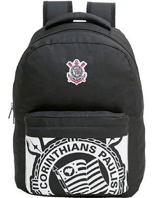 Mochila Costas Esportiva Escolar Corinthians Time Oficial