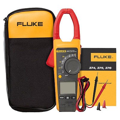 Alicate Amperímetro True-RMS CA/CC Fluke 375 FC