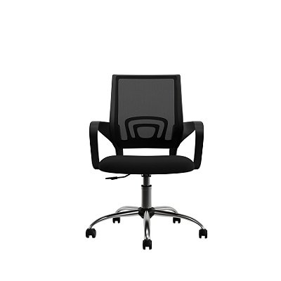 LANÇAMENTO - Cadeira Executiva Smart Office Base Cromada e Relax