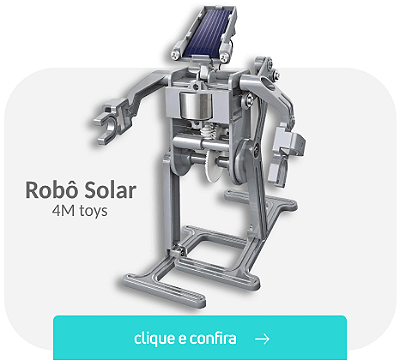 Robô Solar - Brinquedo Educativo 4M
