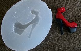 Molde de Silicone Sapato (2,5cm)