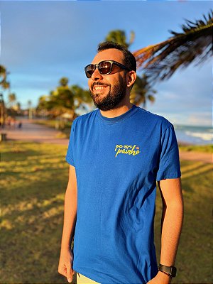 Camiseta Que Nem Painho Azul