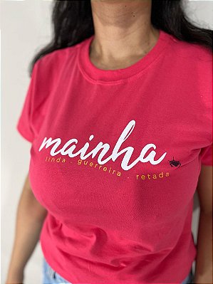 Babylook MAINHA Rosa