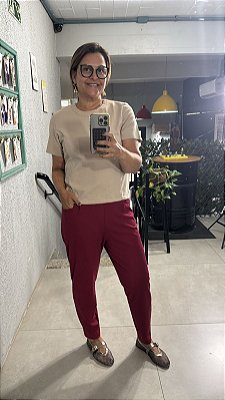 BLUSA ROMANA BEGE