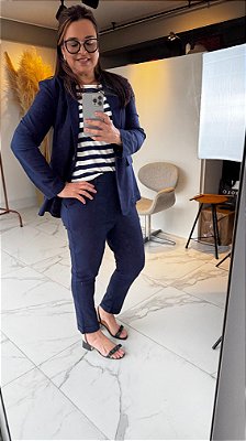 BLAZER DE LINHO HELENA MARINHO