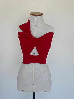 CROPPED NÓ VERMELHO