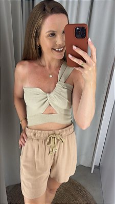 CROPPED NÓ BEGE