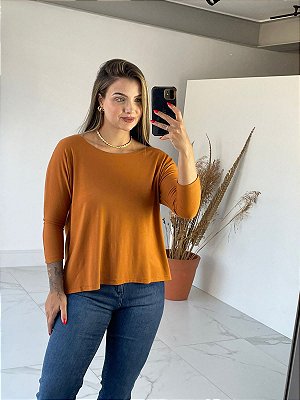 BLUSA SOFIA CARAMELO
