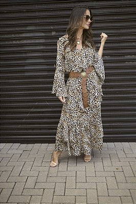 SAIA BOEMIA  ANIMAL PRINT