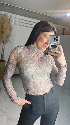 BLUSA RENDA FENDI