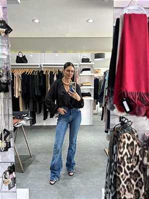 CALÇA WIDE LEG JEANS
