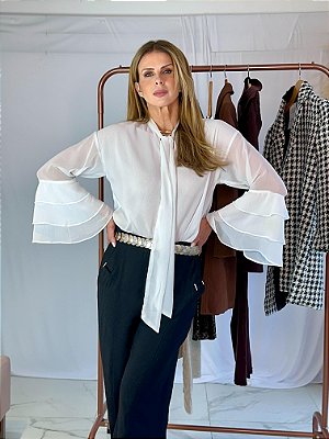 BLUSA BOHO VIRGINIA BRANCA