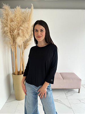 BLUSA RAFAELA PRETA