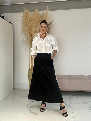 CAMISA BORDADA IARA BRANCO