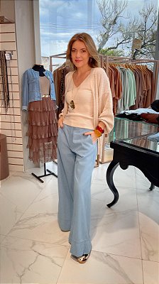 CALÇA FREDERICA JEANS CLARO