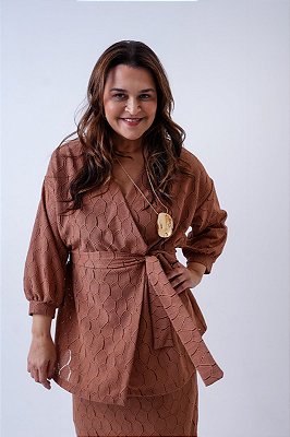 KIMONO MAIRA MOCHA MOUSSE