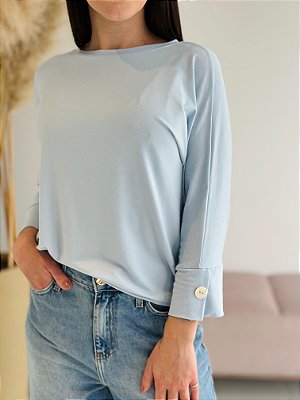 BLUSA RAFAELA AZUL BEBE