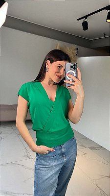 BLUSA CACHECOUR VERDE