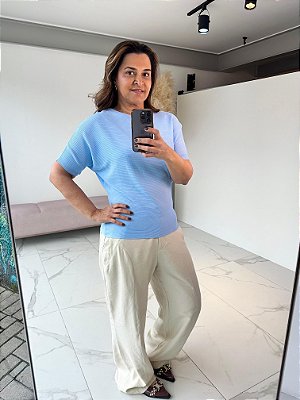 BLUSA ISADORA AZUL