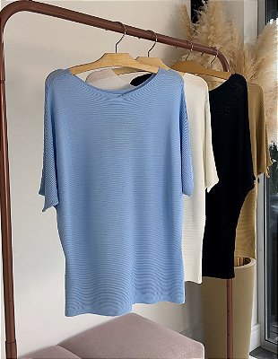 BLUSA ISADORA AZUL
