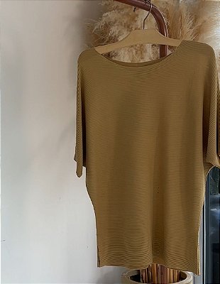 BLUSA ISADORA CARAMELO