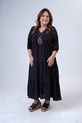 VESTIDO LAURA PRETO