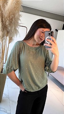 BLUSA RAQUEL VERDE