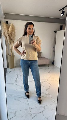 CALÇA JEANS RETA HELENA