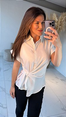 CAMISA AMARRAR BRANCO