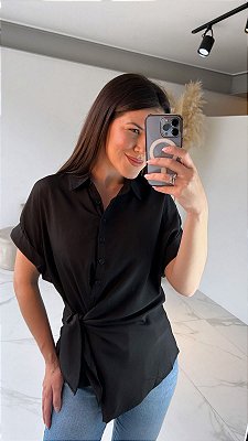 CAMISA AMARRAR PRETO