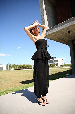 CALÇA TRICOT ALADIM PRETO